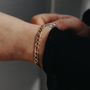 Large Figaro Bracelet