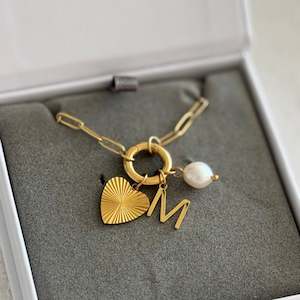 All Personalised Necklaces: Charm Holder Necklace