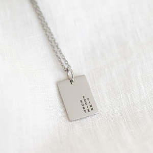 Square And Rectangle Pendants: Square Pendant Necklace