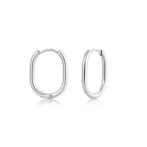 Hoop Earrings: Rectangle Hoops