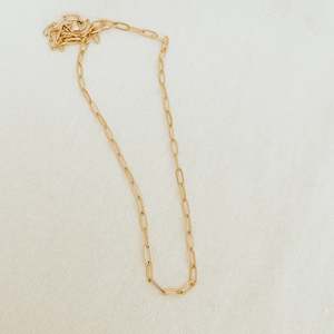 Rose Gold Collection: Large Paperclip Chain