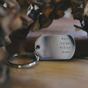 Personalised Add Ons: Individual Dogtag pendant only