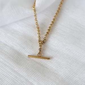 Large T Bar Necklace