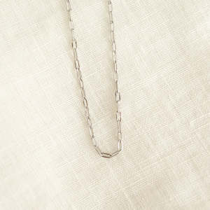 Necklaces: Mini Paperclip Chain