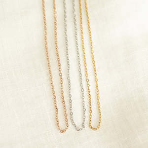 Necklaces: Link chain