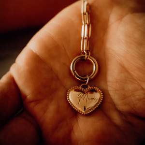 All Personalised Necklaces: Mum Charm Holder Necklace