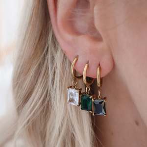 3 pair CZ Hoop Bundle - You Choose