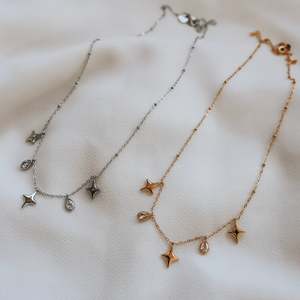 Necklaces: Diamond Charm Necklace
