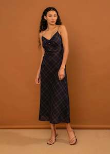 General: Ophelia Dress ~ Midnight Forest Tartan