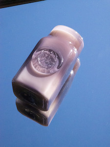 General: Handblown Glass Candle ~ Ngutu Pā