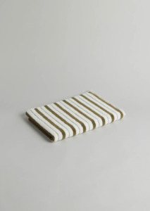 Baina: Echo Bath Mat ~ Caper & Chalk