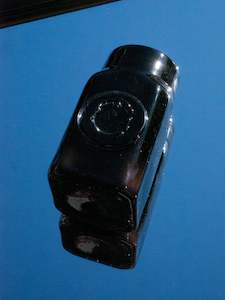 Bathroom: Handblown Glass Candle ~ Tubereuse Noir