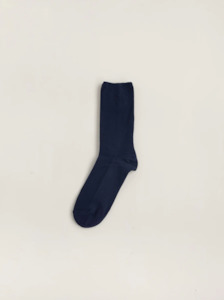 Clothing: Cotton Socks ~ Navy