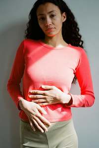 Clothing: Long Sleeve Mini Tee ~ Tomato