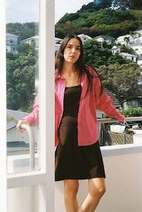 Penny Sage: Maryse Shirt ~ Cerise Stamp