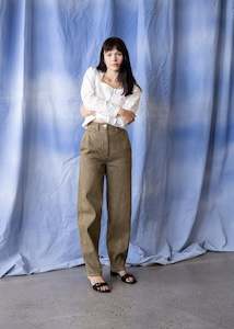 Penny Sage: McQueen Jeans ~ Moss Denim