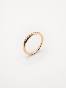 Alexandra Dodds: Atlas Ring ~ Gold & Pink Sapphires