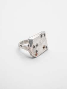 Slice Ring ~ Purple & Orange