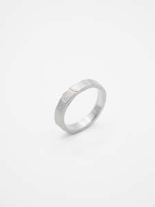 Welfe Bowyer: 3mm Melt Ring ~ Silver