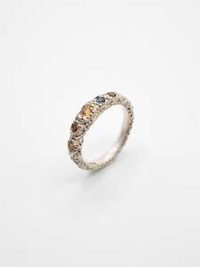 Welfe Bowyer: Sunken Stones ~ Sterling Silver, Sapphire, Garnet & Citrine