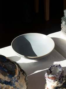 Nicola Shuttleworth: Large Bowl 01 ~ Cabbage Leaf