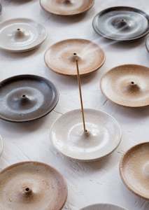 Incense Holder ~ Speckle White