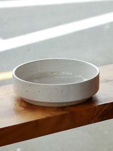 Richard Beauchamp: Medium Stacking Bowl ~ White