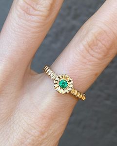 Alexandra Dodds Gallery: Mini Teeth Gem Ring ~ Custom Order