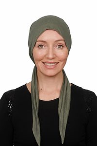 Caper Linen Wrap n Twist