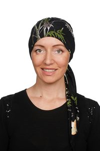 Jade Bloom Wrap n Twist Hat