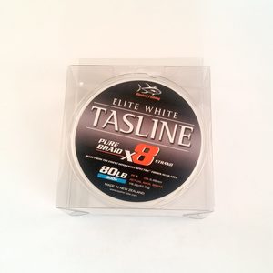 Tasline Elite White braid-solid-300m Kaveman Tackle