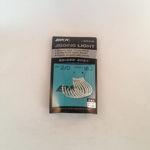 Products: Light Jigging Hooks (BKK 8070- 3X- NP) Kaveman Tackle
