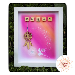 Feel Good Wall Art: D.R.E.A.M. FAIRY Frame