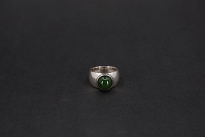 Products: New Zealand Jade Band Ring kawakawastone