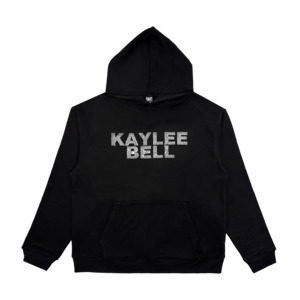 All: DIAMANTÉ HOODIE - BLACK