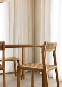 Chairs: Glide Dining Chair / Natural Loom