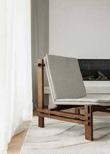 Brasila Occasional Chair / Boucle / Natural