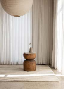 Stumps Side Tables: The Fred Stump / Walnut