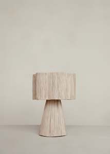 Lamps: Halo Raffia Table Lamp / Small