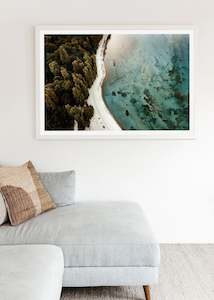Glorious Lake Wanaka / Size A0 / Oak Frame