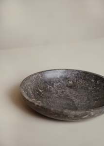 Wooden Bowls: Nuru Marble Bowl / Grey