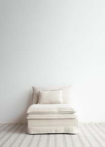 Sofas: Malta Sectional Single / Natural