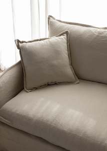 Sofas: Tilly Slip Cover 3 Seater / Natural