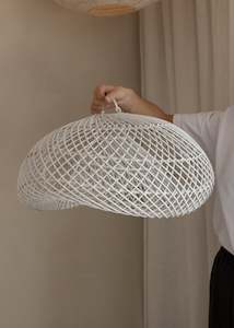 Pendants: Twist Pendant / White