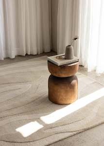 Rugs: Shoreline Floor Rug / Sand