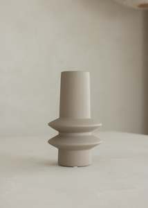 Vases: Kyra Vase / Taupe