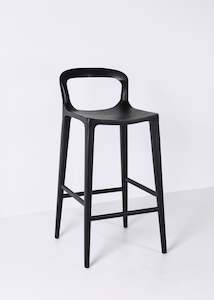 June Collection: Nala High Stool / Black