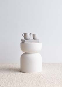 Stools 1: Fred Stone Stool / Bone