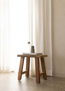 Stools 1: Joel Rustic Stool / Natural