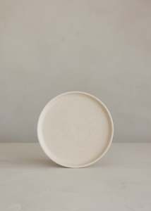 Ceramics: Platform Entree Plate 23cm / Sand